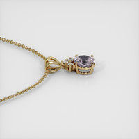 0.92 Ct. Sapphire Pendant, 14K Yellow Gold 3