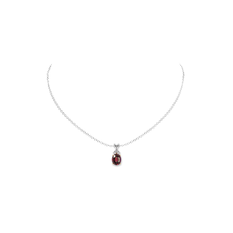 Jewelry image on model