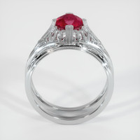 1.21 Ct. Ruby Ring, Platinum 950 3