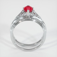 Ruby Ring 0.97 Ct. Platinum 950 Preview