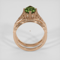 1.69 Ct. Bi Color Sapphire Ring, 14K Rose Gold 3