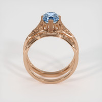 1.21 Ct. Sapphire Ring, 18K Rose Gold 3