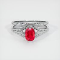 Ruby Ring 0.97 Ct. 14K White Gold Preview