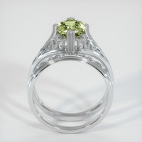 1.50 Ct. Sapphire Ring, 14K White Gold 3