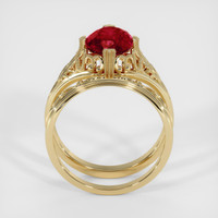 1.93 Ct. Ruby Ring, 10K Yellow Gold 3
