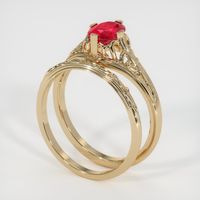 Ruby Ring 0.97 Ct. 14K Yellow Gold Preview