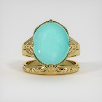 5.68 Ct. Gemstone Ring, 18K Yellow Gold 1