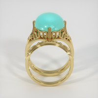 5.68 Ct. Gemstone Ring, 18K Yellow Gold 3