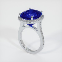 15.11 Ct. Sapphire Ring, Platinum 950 2