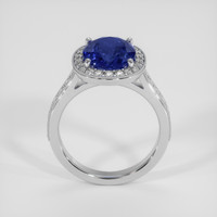 4.56 Ct. Blue Sapphire Ring, Platinum 950 3