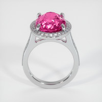 11.80 Ct. Sapphire Ring, 18K White Gold 3