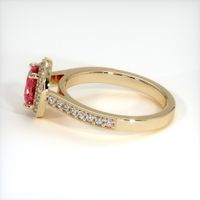 1.62 Ct. Ruby Ring, 14K Yellow Gold 4