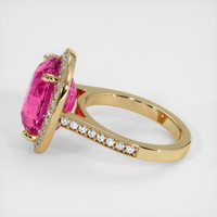 11.80 Ct. Sapphire Ring, 18K Yellow Gold 4