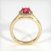 1.62 Ct. Ruby Ring, 18K Yellow Gold 3