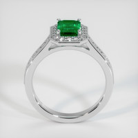 1.33 Ct. Emerald Ring, Platinum 950 3