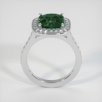 3.40 Ct. Sapphire Ring, 18K White Gold 3