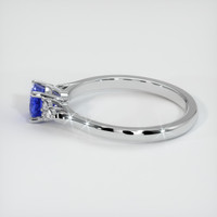 0.94 Ct. Blue Sapphire Ring, Platinum 950 4