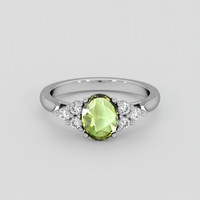 1.41 Ct. Alexandrite Ring, Platinum 950 1