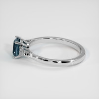 1.13 Ct. Gemstone Ring, Platinum 950 4