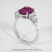 2.31 Ct. Gemstone Ring, Platinum 950 2