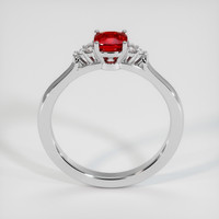 1.07 Ct. Ruby Ring, Platinum 950 3