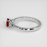 1.07 Ct. Ruby Ring, Platinum 950 4