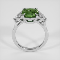 5.09 Ct. Green Sapphire Ring, Platinum 950 3