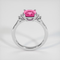 2.03 Ct. Pink Sapphire Ring, Platinum 950 3