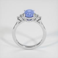 3.59 Ct. Blue Sapphire Ring, Platinum 950 3