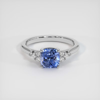 2.24 Ct. Sapphire Ring, Platinum 950 1