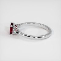 1.03 Ct. Ruby Ring, Platinum 950 4