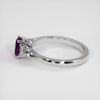 0.81 Ct. Sapphire Ring, Platinum 950 4
