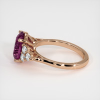 2.31 Ct. Gemstone Ring, 14K Rose Gold 4