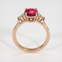 1.51 Ct. Ruby Ring, 14K Rose Gold 3