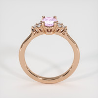0.83 Ct. Sapphire Ring, 14K Rose Gold 3