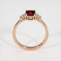 1.03 Ct. Ruby Ring, 14K Rose Gold 3