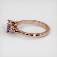 1.03 Ct. Sapphire Ring, 14K Rose Gold 4