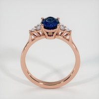 0.98 Ct. Sapphire Ring, 18K Rose Gold 3