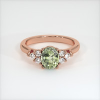 1.70 Ct. Sapphire Ring, 18K Rose Gold 1