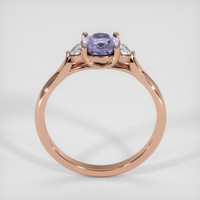 1.34 Ct. Sapphire Ring, 18K Rose Gold 3