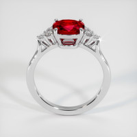 1.50 Ct. Ruby Ring, 10K White Gold 3