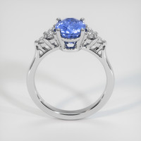 2.61 Ct. Sapphire Ring, 14K White Gold 3