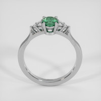 0.60 Ct. Alexandrite Ring, 14K White Gold 3