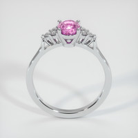 0.99 Ct. Sapphire Ring, 14K White Gold 3