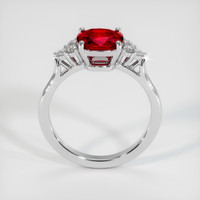 1.50 Ct. Ruby Ring, 14K White Gold 3