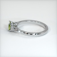 0.67 Ct. Sapphire Ring, 14K White Gold 4