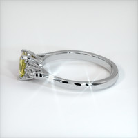 0.41 Ct. Sapphire Ring, 14K White Gold 4