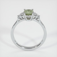 0.53 Ct. Sapphire Ring, 14K White Gold 3