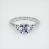 1.34 Ct. Sapphire Ring, 14K White Gold 1
