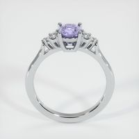 1.34 Ct. Sapphire Ring, 14K White Gold 3
